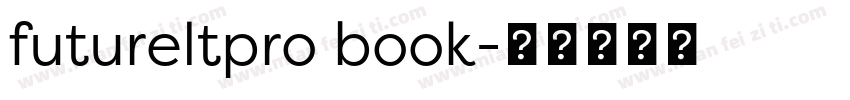 futureltpro book字体转换